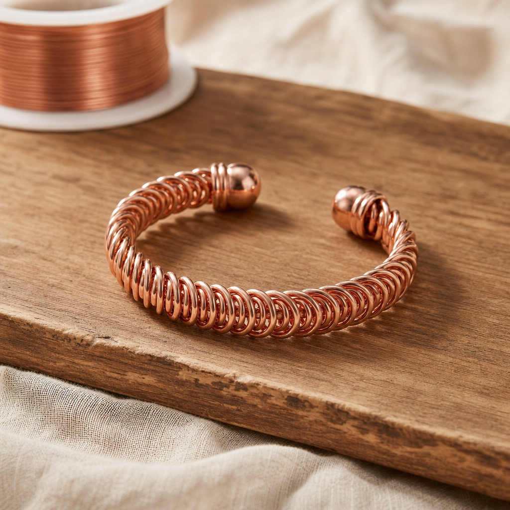Pulsera de Cobre Ráfaga