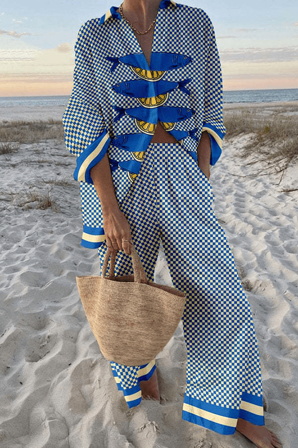 Cancún™ | Conjunto de Camisa y Pantalón