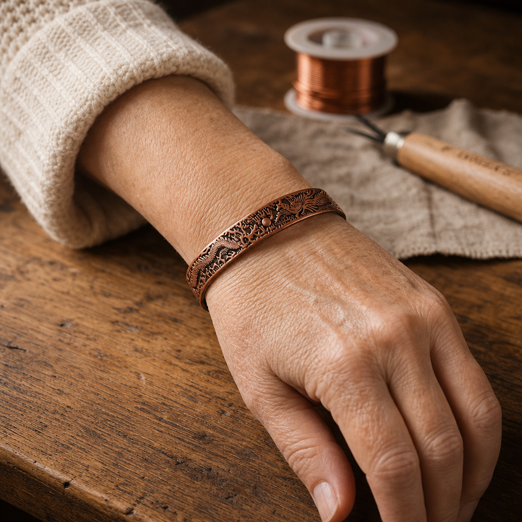 Pulsera de Cobre Tierra