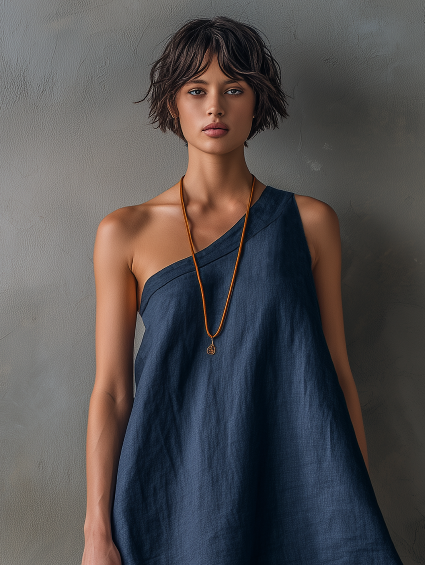 Paloma | Vestido de verano de un solo hombro