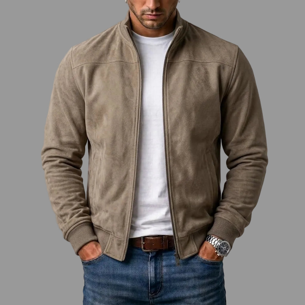Alonso | Chaqueta Bomber de Ante
