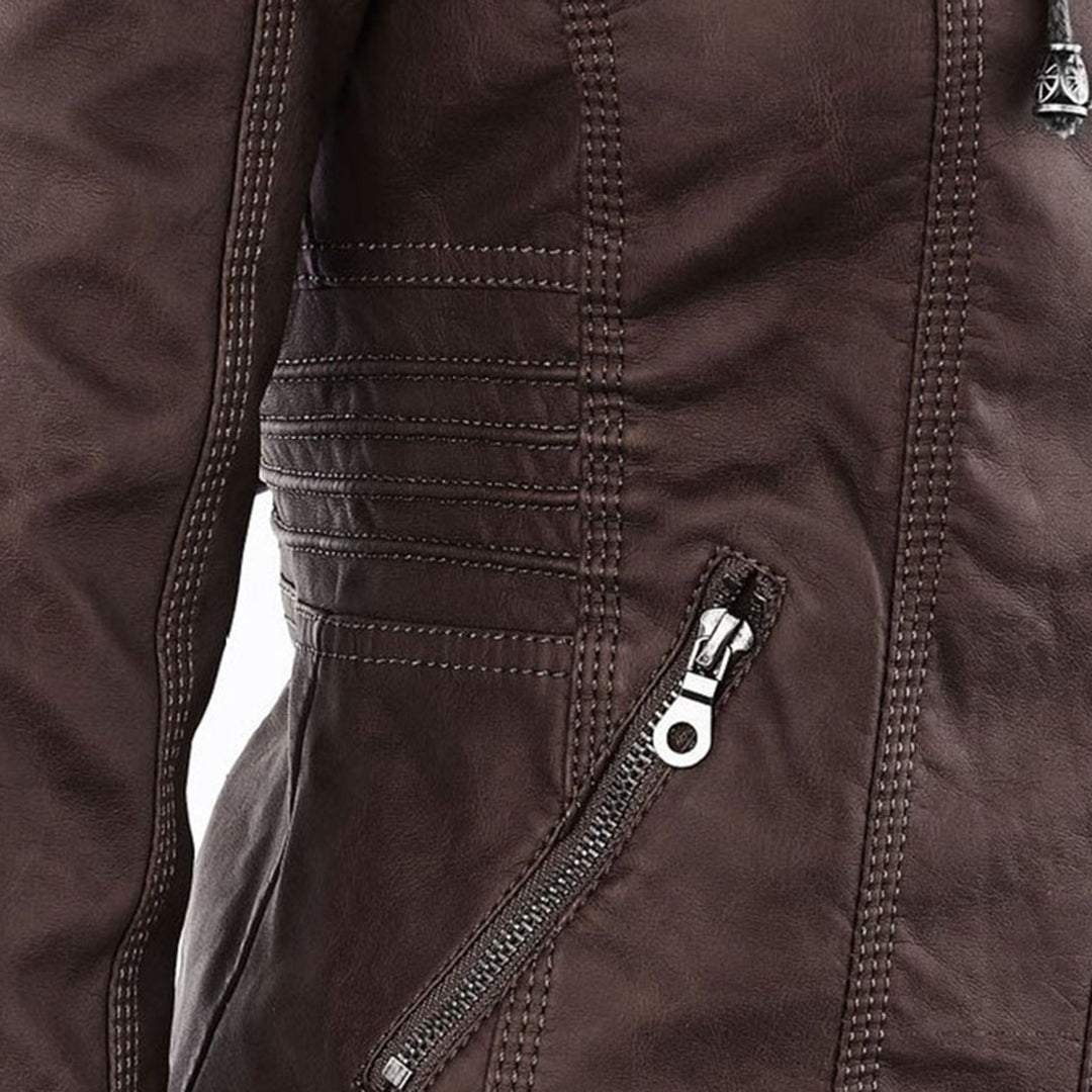 Macarena | Chaqueta Motera con Capucha