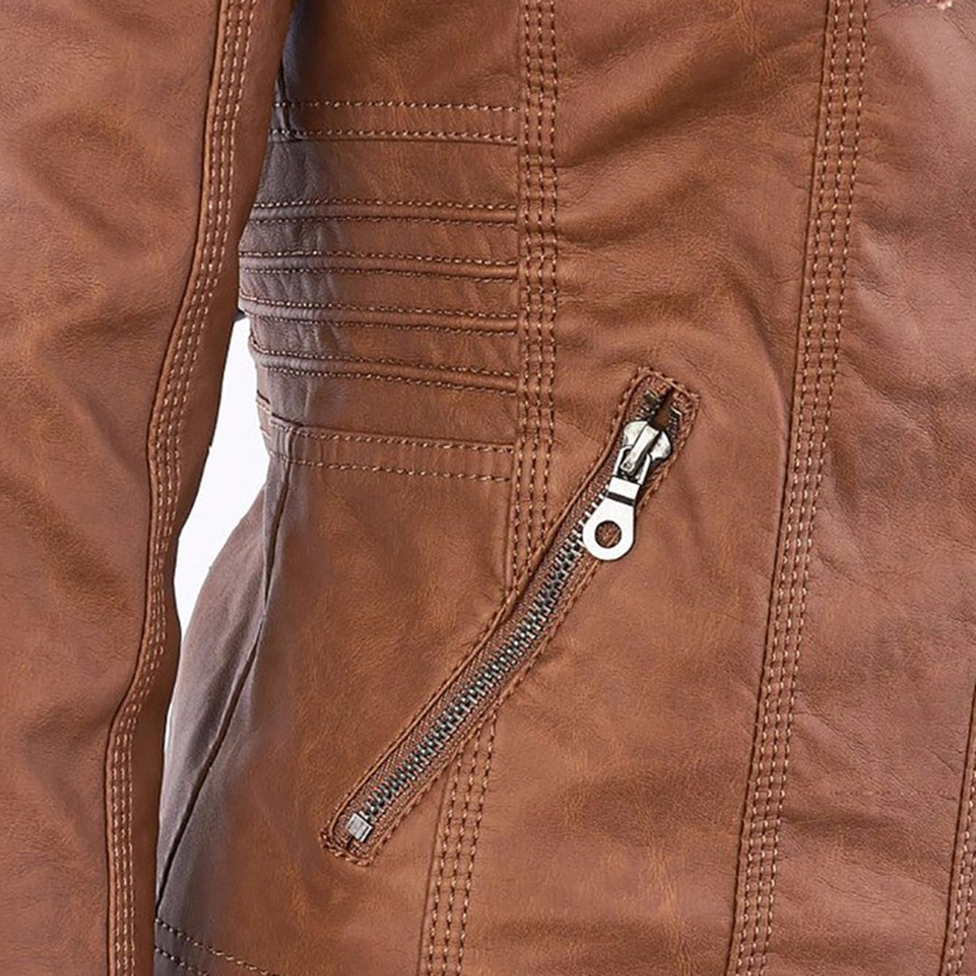 Macarena | Chaqueta Motera con Capucha