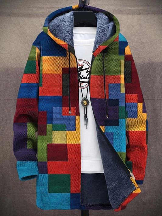 Irene | Chaqueta Colorida con Capucha