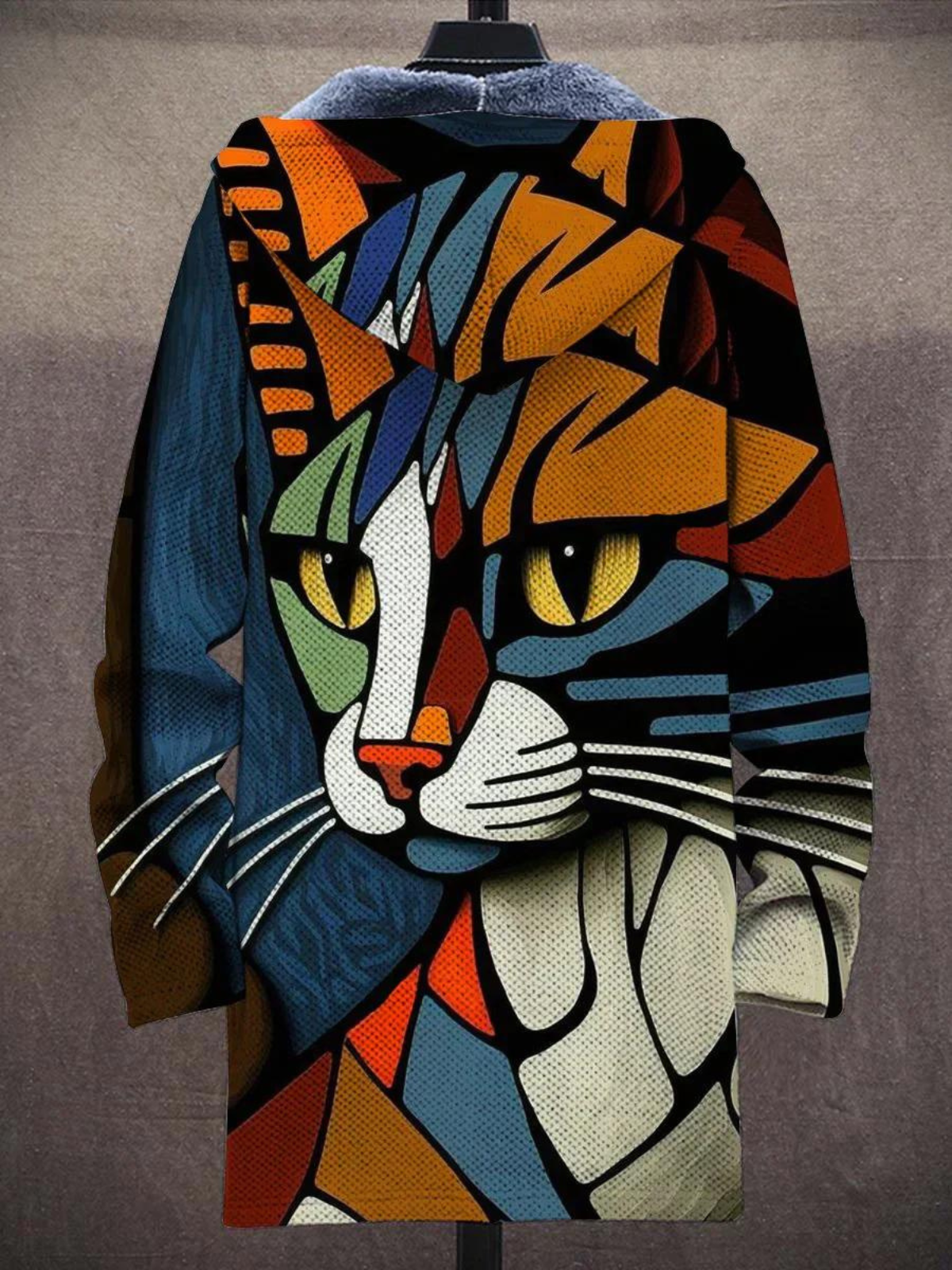 Ariadna | Chaqueta Artística con Capucha Forrada