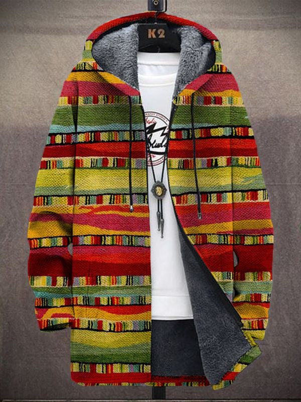 Sonia | Chaqueta Artística con Capucha Forrada