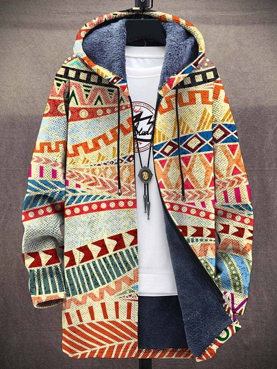 Eva | Chaqueta Forrada con Estampado Artístico