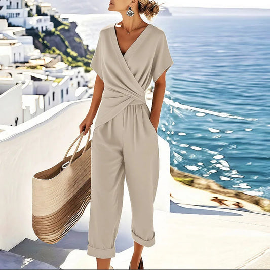 Mykonos™ | Conjunto de Dos Piezas con Top Cruzado
