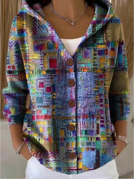 Candela | Chaqueta de Punto con Capucha