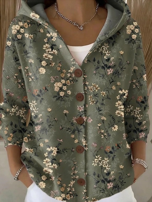 Candela | Chaqueta de Punto con Capucha