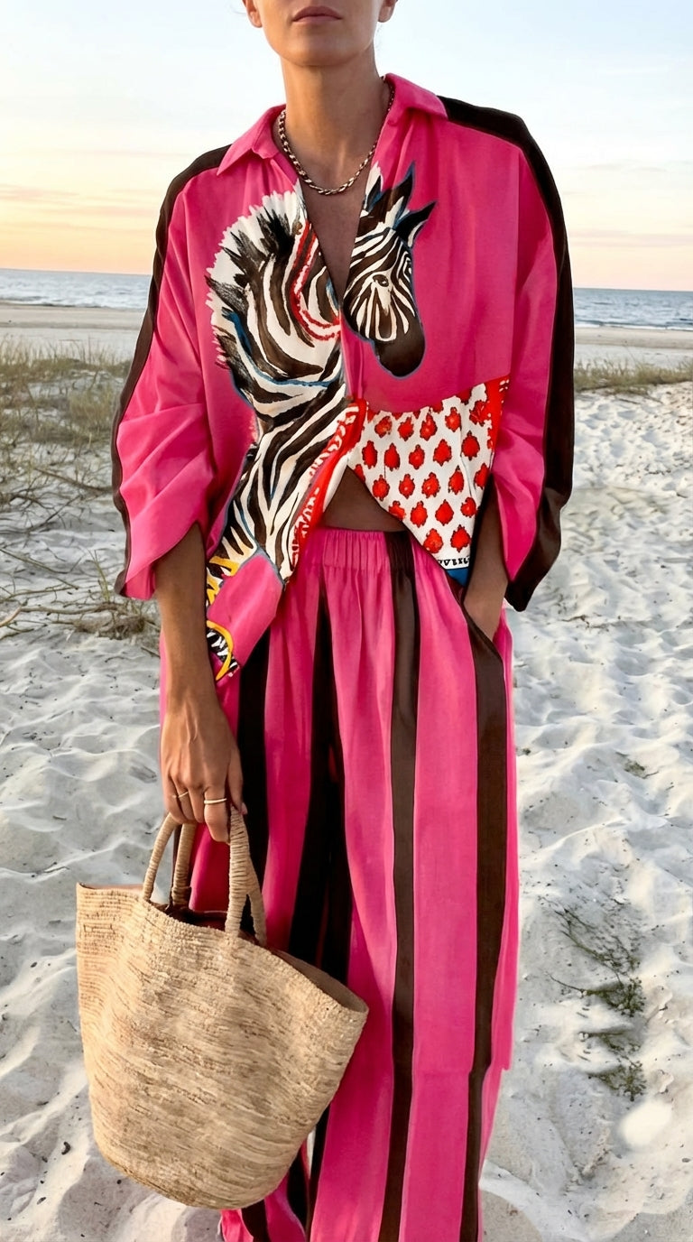 Niza™ | Conjunto de Camisa y Pantalón