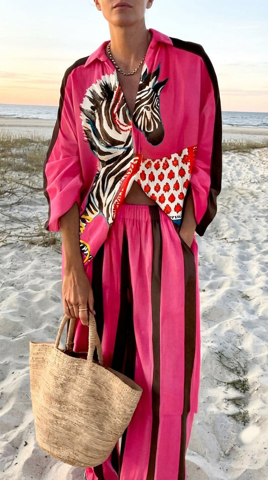 Niza™ | Conjunto de Camisa y Pantalón