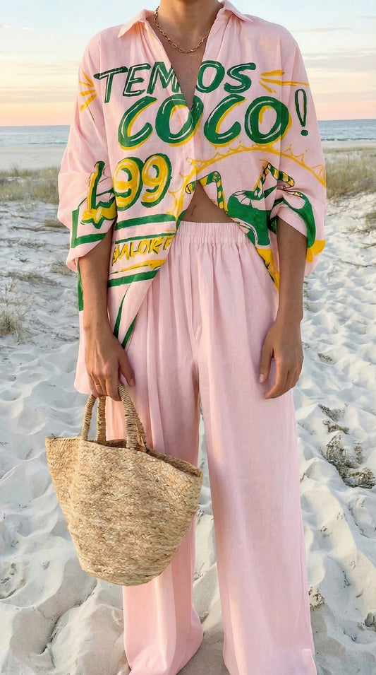 Los Ángeles™ | Conjunto de Camisa y Pantalón