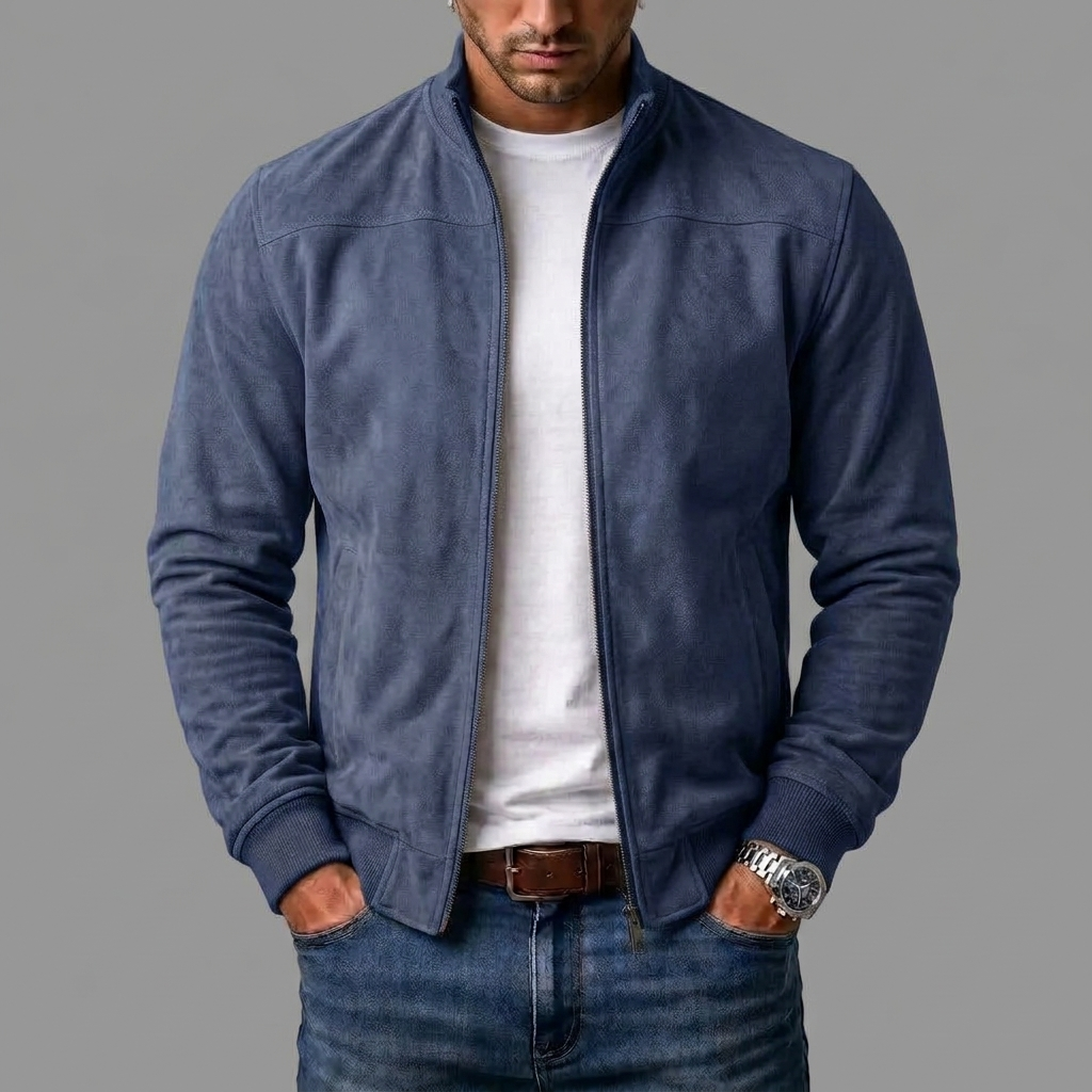 Alonso | Chaqueta Bomber de Ante