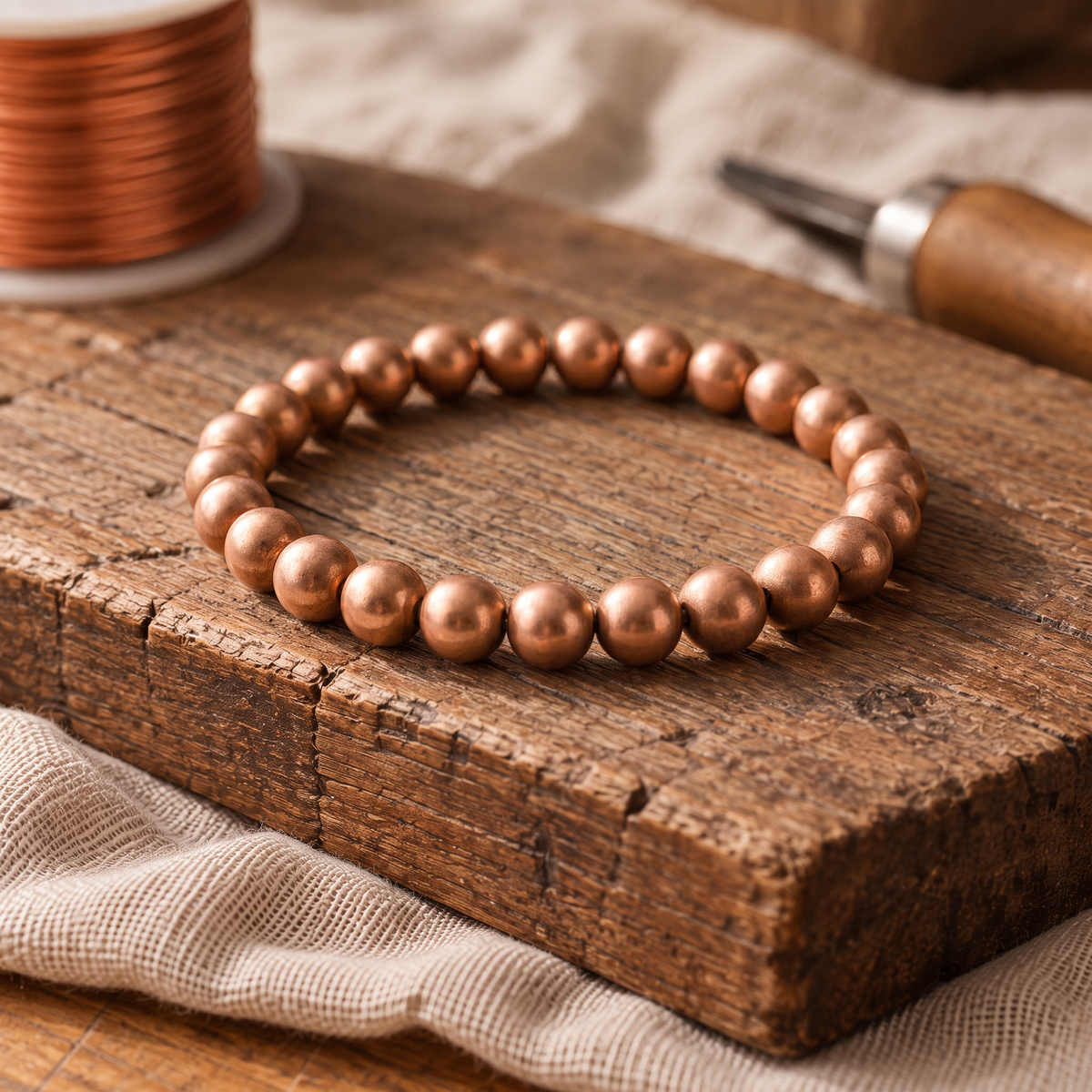 Pulsera de Cobre Corteza