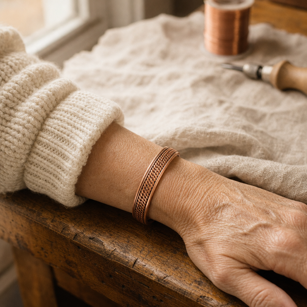 Pulsera de Cobre Ola
